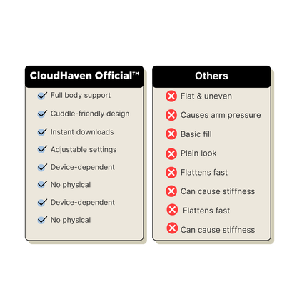 CloudHaven™ Couple intimacy Pillow